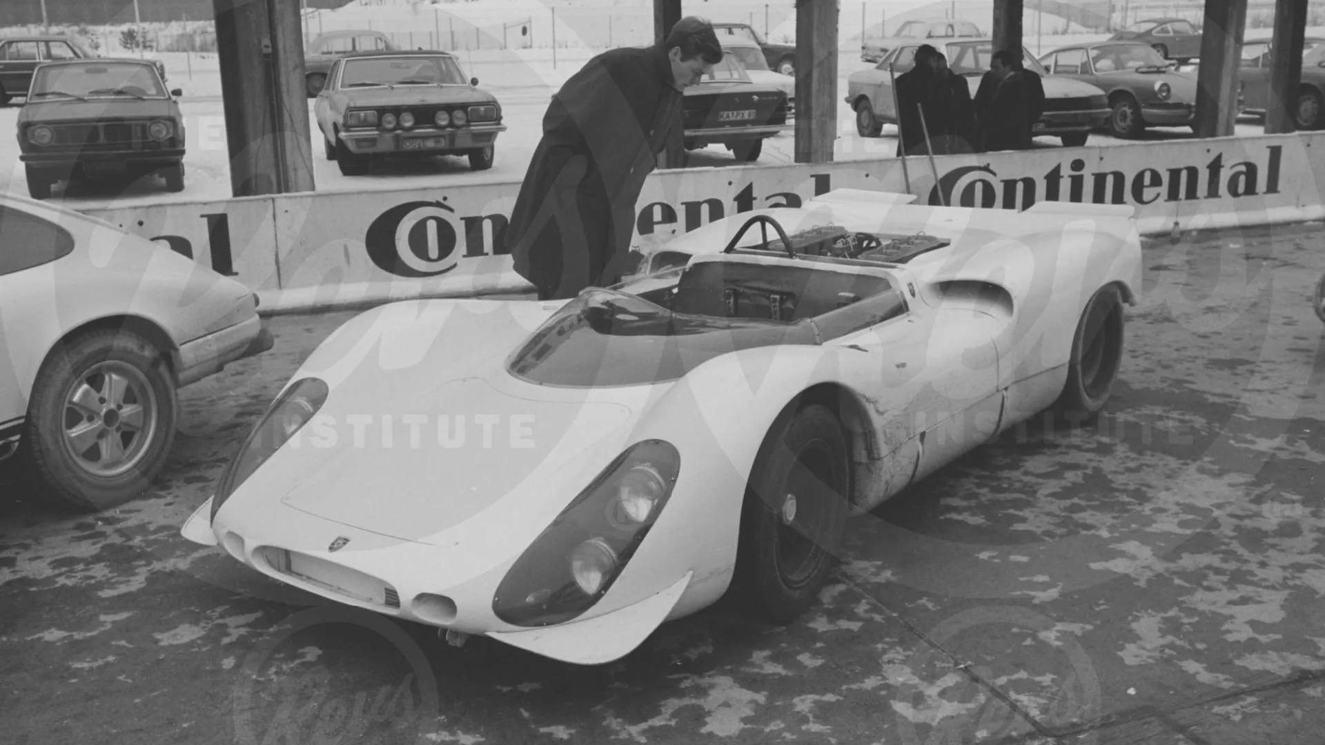 Présentation presse à Hockenheim, 1969